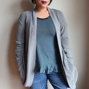 Oversized loose cardigan